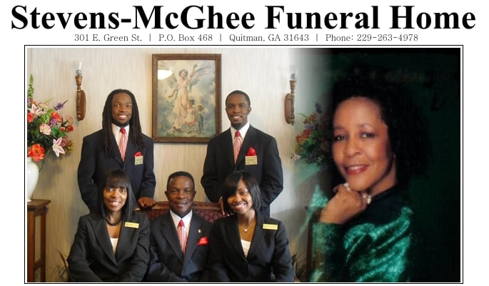 Stevens-mcghee Funeral Home East Green Street Quitman Ga