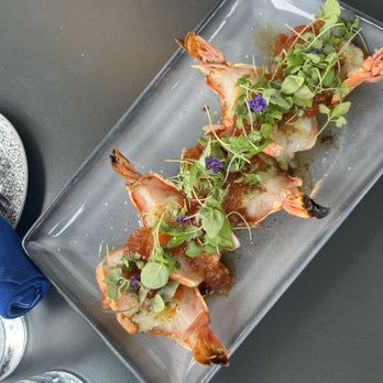 Vicino - Garlic butter shrimp. $20 They butterfly the shrimp and cook with shell on, topped with butter + tomato chutney + lemon zest. - Italian Near Me - Indianapolis, Indiana Vicino - Garlic butter shrimp. $20 They butterfly the shrimp and cook with shell on, topped with butter + tomato chutney + lemon zest. - Italian Near Me - Indianapolis, Indiana