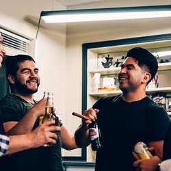 Cool Arrows Barbershop Spa - Bachelor party at Rudy Stylez Barbering Services.