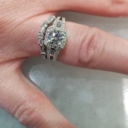 Picking up the wife's bling!