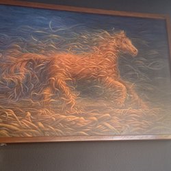 A. R. MItchell Museum of Western Art - Swirly horse 1 by Hans Droog.