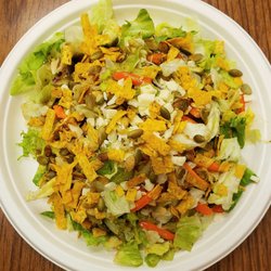 ShopRite of Chatham - Mexican Salad Kit: with Cheesy Tomatillo Dressing, Cotija Cheese, Cheddar Tortilla Strips, and Roasted Pumpkin Seeds!!