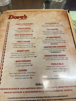 Menu photo 5 Dove's Luncheonette Chicago, IL