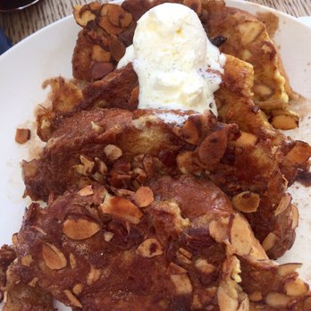 Original Pancake House - French toast with almond crust fantastic - Breakfast & Brunch Near Me - Edgewater, New Jersey