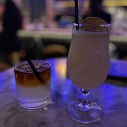 Bar 12 - Left: Dark 'n Stormy & Right: Margarita