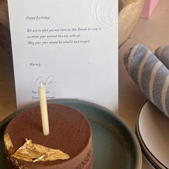 Stanly Ranch Auberge Collection - Happy birthday wishes on the room. - Resorts Near Me - Napa, California Stanly Ranch Auberge Collection - Happy birthday wishes on the room. - Resorts Near Me - Napa, California