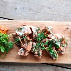 Hook Wanaka - Hot smoked preparation of the salmon we caught