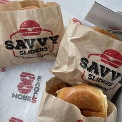 Savvy Sliders - Chicken sliders
