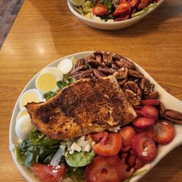 Strawberry Salmon Salad