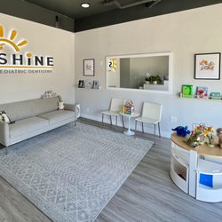 Shine Pediatric Dentistry - Waiting room full of natural light and things to keep kids entertained.