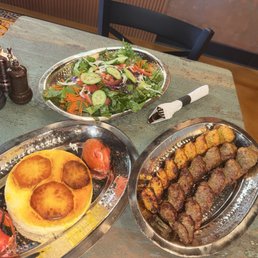 Chicken & beef koobideh Chicken & beef koobideh