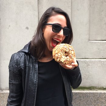 Dough - Dulce de leche doughnut. Delicious! Follow my doughnut adventures @sharon_eats_donuts :) - Desserts Near Me - New York, New York
