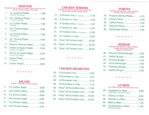 Menu photo 2 kevin's seafood Lafayette, LA