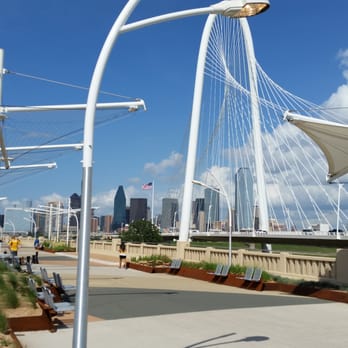 Ronald Kirk Pedestrian Bridge - Great geometric views - Landmarks & Historical Buildings Near Me - Dallas, Texas Ronald Kirk Pedestrian Bridge - Great geometric views - Landmarks & Historical Buildings Near Me - Dallas, Texas