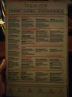 Menu photo 2 Hop & Vine Taphouse Burnaby, BC Menu photo 2 Hop & Vine Taphouse Burnaby, BC