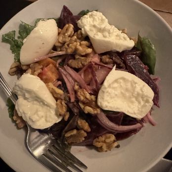 Bella's Kitchen - Beet Salad featuring burrata! - Mediterranean Near Me - Pearl River, New York Bella's Kitchen - Beet Salad featuring burrata! - Mediterranean Near Me - Pearl River, New York