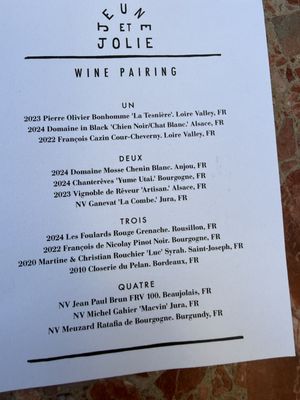 Menu photo 1 Jeune Et Jolie Carlsbad, CA Menu photo 1 Jeune Et Jolie Carlsbad, CA
