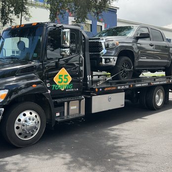 55 Towing - Towing Service - Towing Near Me - Boca Raton, Florida