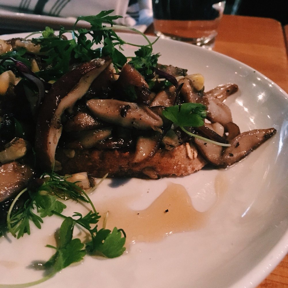 Tinker Street - Mushroom bruschetta - Wine Bars Near Me - Indianapolis, Indiana Tinker Street - Mushroom bruschetta - Wine Bars Near Me - Indianapolis, Indiana