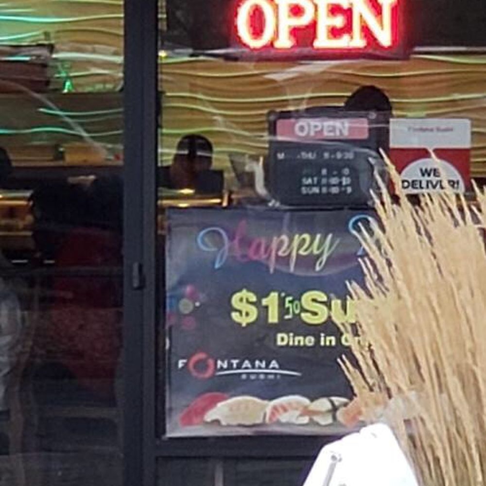 Fontana Sushi - $1.50 - Sushi Bars Near Me - Centennial, Colorado Fontana Sushi - $1.50 - Sushi Bars Near Me - Centennial, Colorado