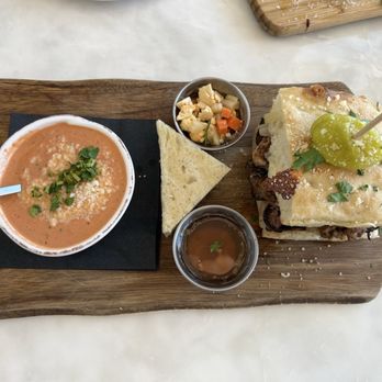 Candle Bar - Italian beef and tomato basil soup - Italian Near Me - Lubbock, Texas