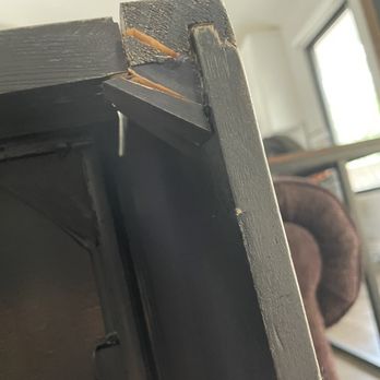 Ashley Store - Busted frame on Chisago table. Bad design, bad craftsmanship - Furniture Stores Near Me - West Covina, California Ashley Store - Busted frame on Chisago table. Bad design, bad craftsmanship - Furniture Stores Near Me - West Covina, California