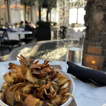 RH Rooftop Restaurant at RH West Palm - Crispy artichoke - Wine Bars Near Me - West Palm Beach, Florida RH Rooftop Restaurant at RH West Palm - Crispy artichoke - Wine Bars Near Me - West Palm Beach, Florida