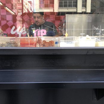 Upside Pizza - You can see all the toppings walking by - Pizza Near Me - New York, New York