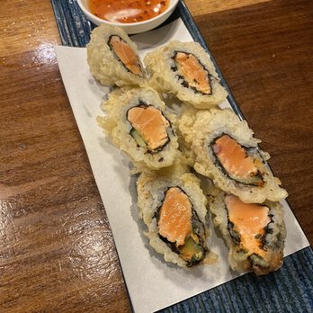 Ryoko's - Jumping salmon roll - Sushi Bars Near Me - San Francisco, California Ryoko's - Jumping salmon roll - Sushi Bars Near Me - San Francisco, California