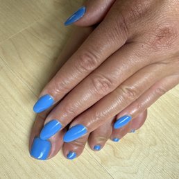 Gel mani and pedi Gel mani and pedi