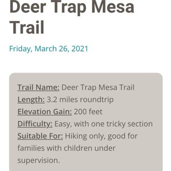 Deer Trap Trailhead - Deer Trap Trail facts - Hiking Near Me - Los Alamos, New Mexico Deer Trap Trailhead - Deer Trap Trail facts - Hiking Near Me - Los Alamos, New Mexico