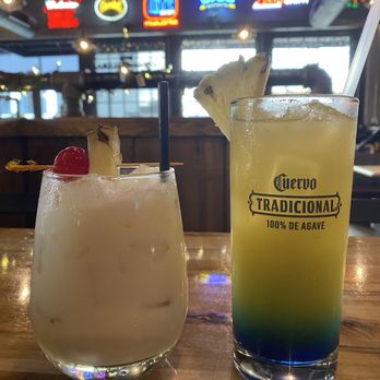 Proof 124 Table and Tavern - Our drinks: Proof's colada and Tiki Torch - Venues & Event Spaces Near Me - Lawrenceburg, Indiana Proof 124 Table and Tavern - Our drinks: Proof's colada and Tiki Torch - Venues & Event Spaces Near Me - Lawrenceburg, Indiana
