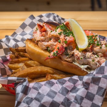 Stubborn Goat Beer Garden - a lobster sandwich and fries - Pubs Near Me - Halifax, Nova Scotia Stubborn Goat Beer Garden - a lobster sandwich and fries - Pubs Near Me - Halifax, Nova Scotia