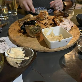 JewFro - We forgot to take a before photo, but this what remains before licked the platter. - African Near Me - Richmond, Virginia