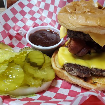 Judy's Cafe & Truck Stop - a cheeseburger and pickles - American Near Me - Jasper, Missouri Judy's Cafe & Truck Stop - a cheeseburger and pickles - American Near Me - Jasper, Missouri