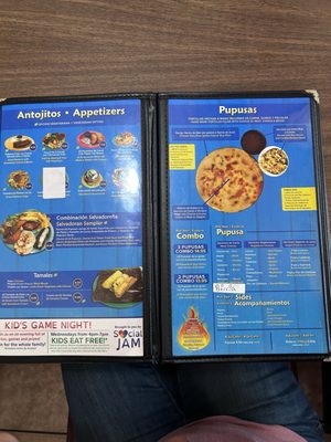 Menu photo 3 El Salvador Restaurant Mesa, AZ