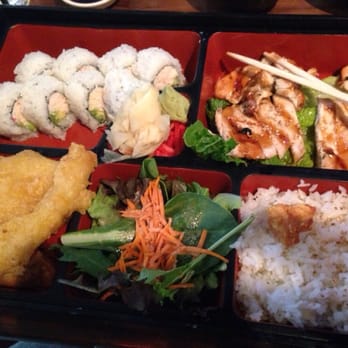 Mr. Sushi - Teriyaki chicken and California roll bento box! - Sushi Bars Near Me - Valencia, California