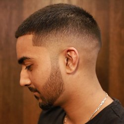 The Office - Buzzcut and a bald fade with beard detailing