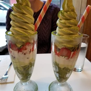 Spot Dessert Bar - Patcha sundaes x 2 - Desserts Near Me - Flushing, New York Spot Dessert Bar - Patcha sundaes x 2 - Desserts Near Me - Flushing, New York