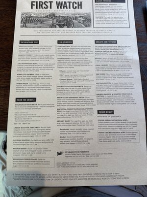 Menu photo 3 First Watch Prattville, AL Menu photo 3 First Watch Prattville, AL