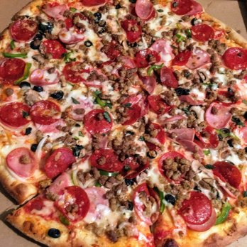 Little Italy - 18" supreme pizza - Italian Near Me - Hot Springs, Arkansas