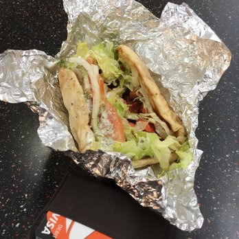Gyro Express - $4 Chicken Gyro - cheap but serving size also smaller - Halal Near Me - Harrisburg, Pennsylvania