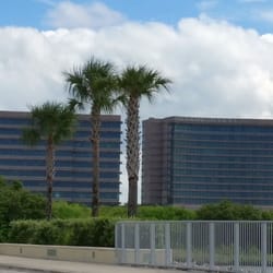 Bayport Plaza - Bayport Plaza Office Towers sitting to the left of the Grand Hyatt Hotel, not far from Tampa International Airport.