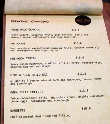 Menu photo 3 Hide 'n Seek Adelaide, SA