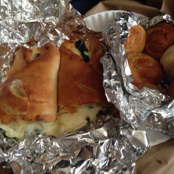Pizza Bella - Spinach Roll (2 sauces included!) - Pizza Near Me - Yonkers, New York