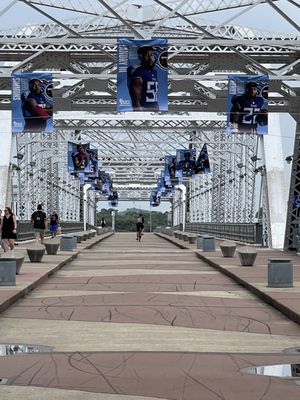 John Seigenthaler Pedestrian Bridge by null