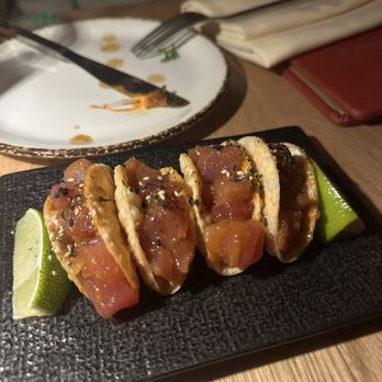 CHICA - Tuna tacos mini - Latin American Near Me - Las Vegas, Nevada