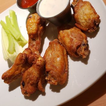 Live Oak Cafe - Wings, celery, ranch, (wing sauce on the side) - Breakfast & Brunch Near Me - Santa Barbara, California Live Oak Cafe - Wings, celery, ranch, (wing sauce on the side) - Breakfast & Brunch Near Me - Santa Barbara, California