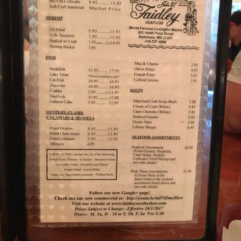 Faidley's Seafood - Seafood Markets Near Me - Baltimore, Maryland Faidley's Seafood - Seafood Markets Near Me - Baltimore, Maryland