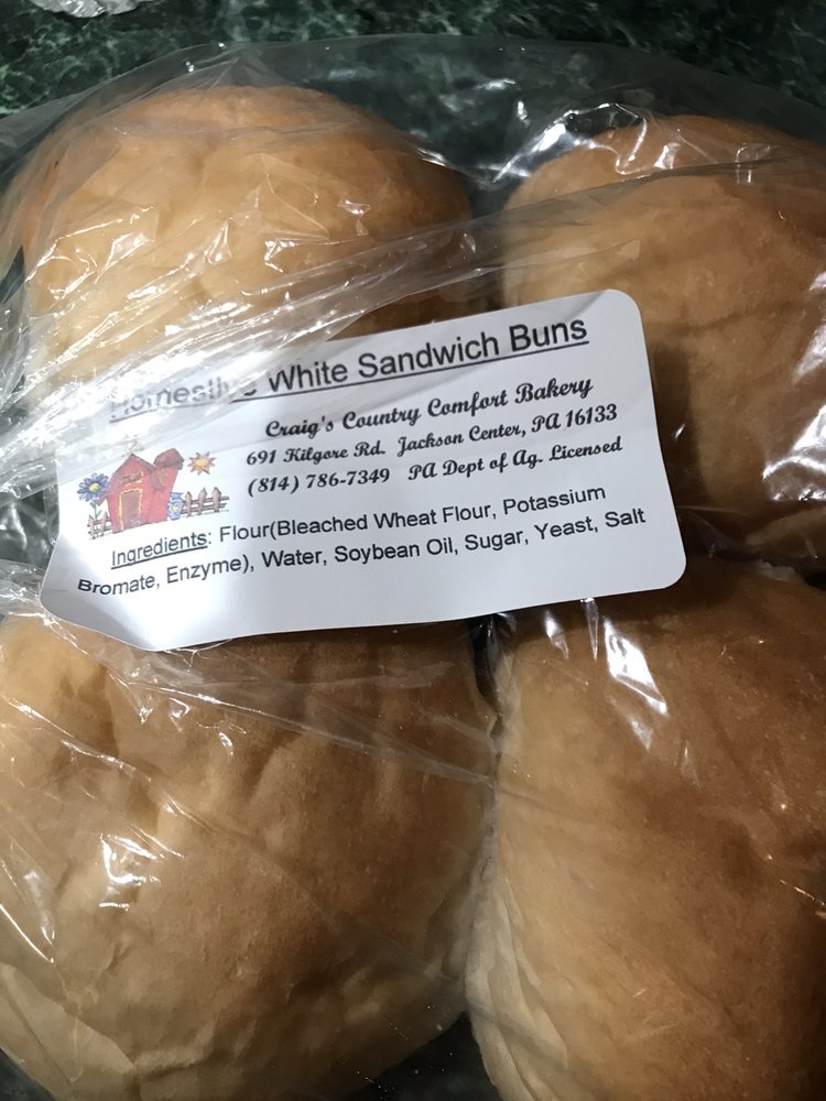 CRAIG’S COUNTRY COMFORT BAKERY Updated October 2024 691 Kilgore Rd